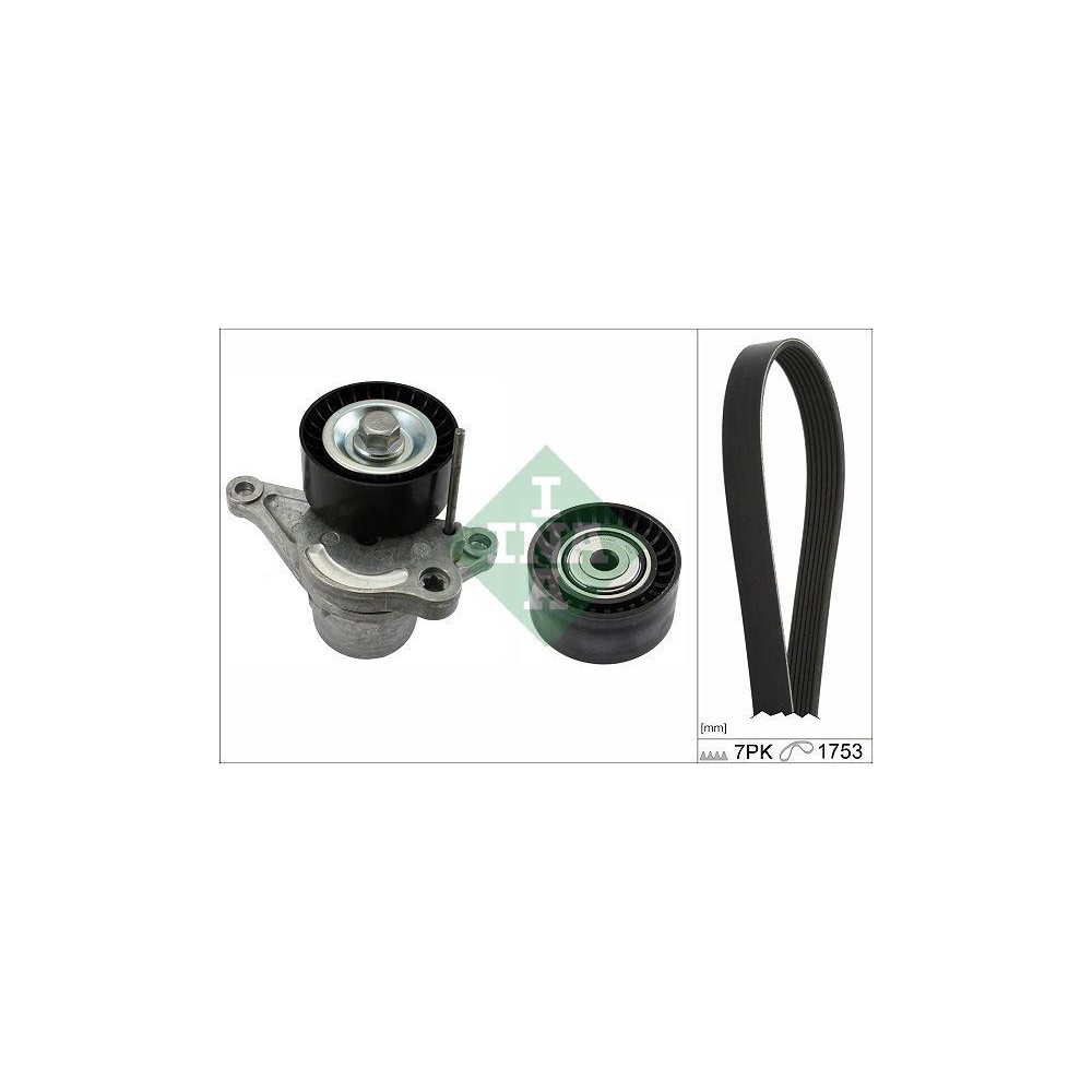 Keilrippenriemensatz Schaeffler INA 529 0354 10 f&uuml;r NISSAN OPEL RENAULT VAUXHALL