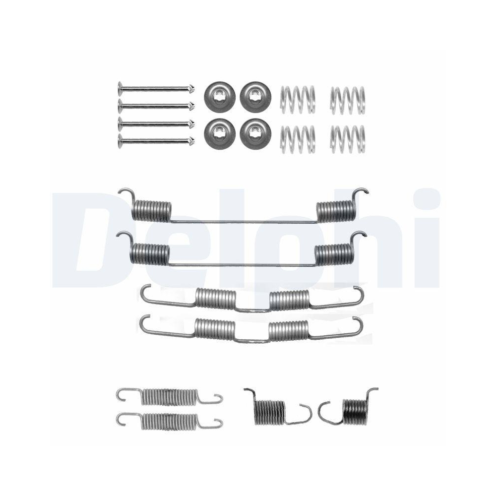 DELPHI LY1204 Zubeh&ouml;rsatz, Bremsbacken f&uuml;r MITSUBISHI, Hinterachse