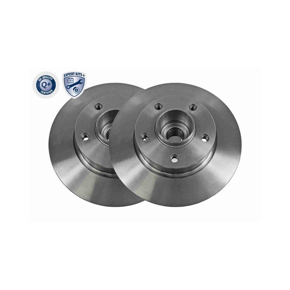 VAICO V40-40009 2 St&uuml;ck Bremsscheiben Q+, Erstausr&uuml;sterqualit&auml;t f&uuml;r NISSAN OPEL RENAULT