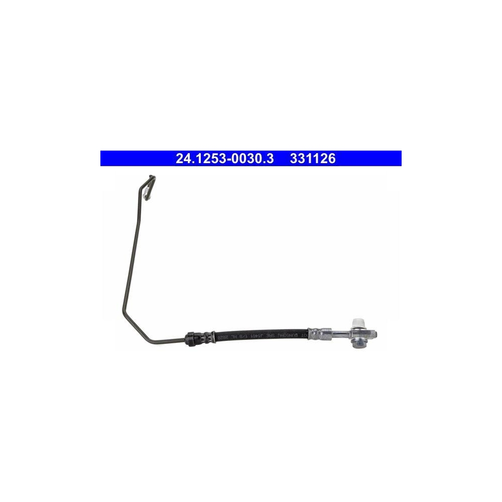 Bremsschlauch ATE 24.1253-0030.3 f&uuml;r SKODA VAG, Hinterachse links