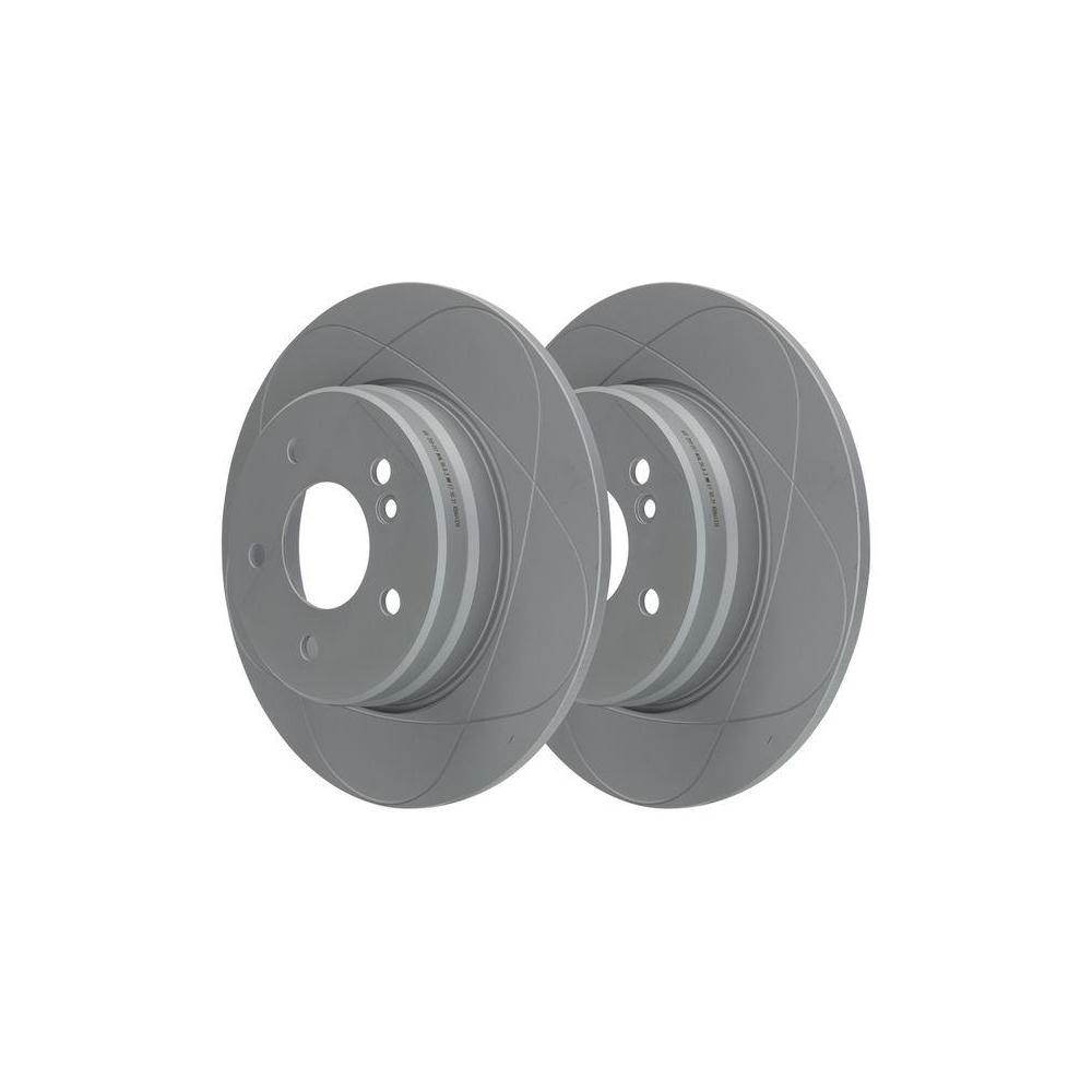 Bremsscheibe ATE 24.0310-0217.1 PowerDisc für MERCEDES-BENZ, Hinterachse