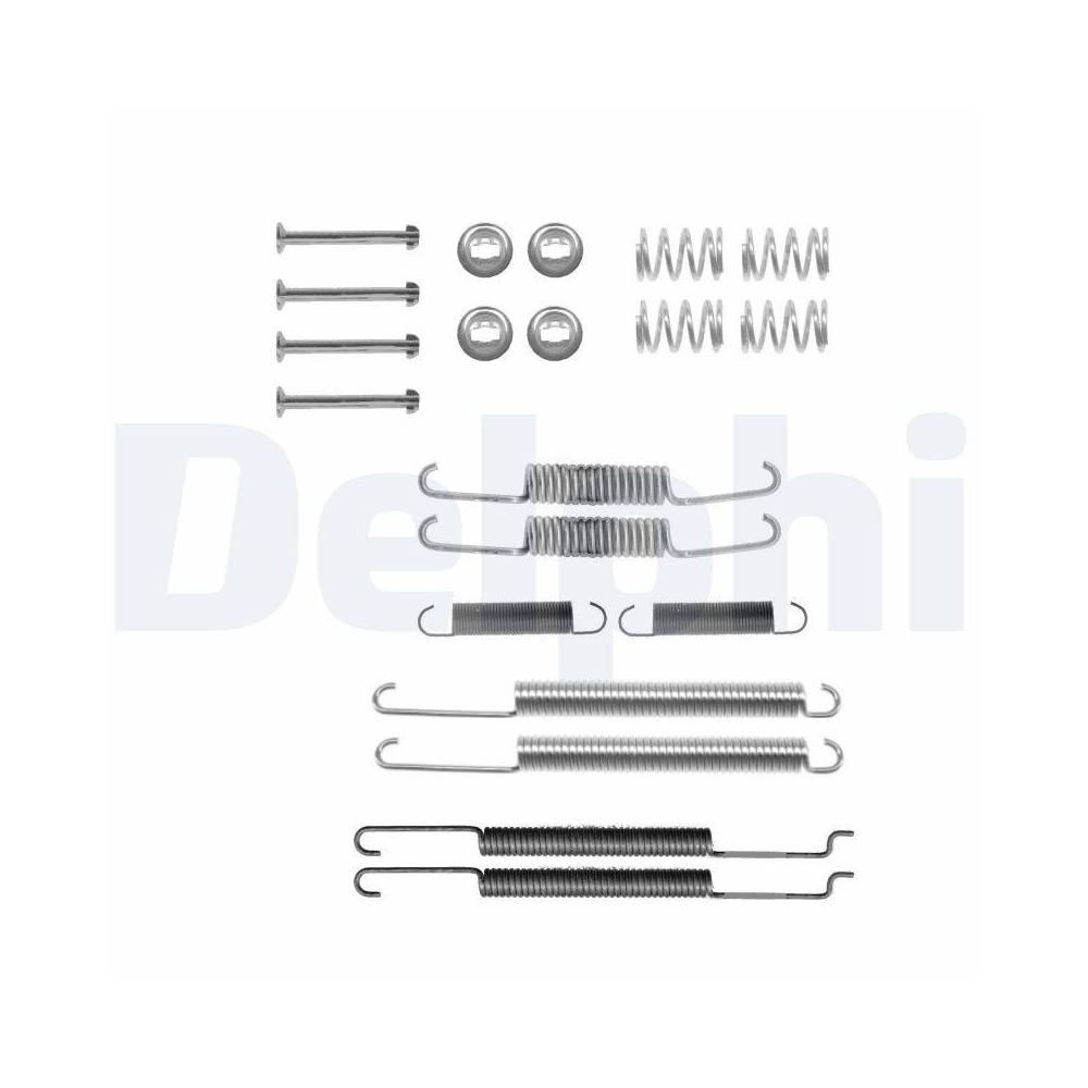 DELPHI LY1206 Zubeh&ouml;rsatz, Bremsbacken f&uuml;r, Hinterachse