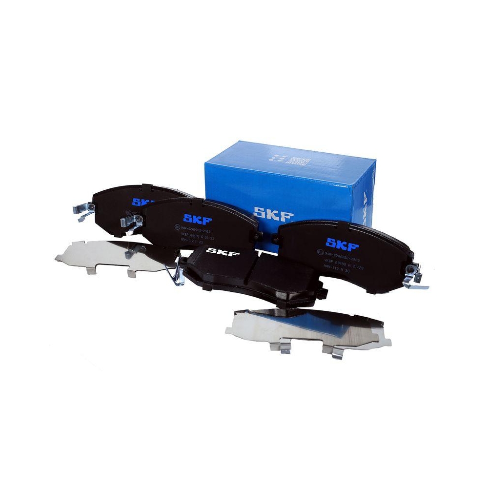 Bremsbelagsatz, Scheibenbremse SKF VKBP 80488 A f&uuml;r SUBARU TOYOTA, Vorderachse