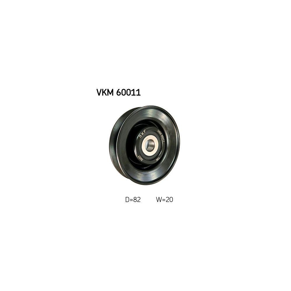 Umlenk-/Führungsrolle, Keilriemen SKF VKM 60011 für CHEVROLET DAEWOO