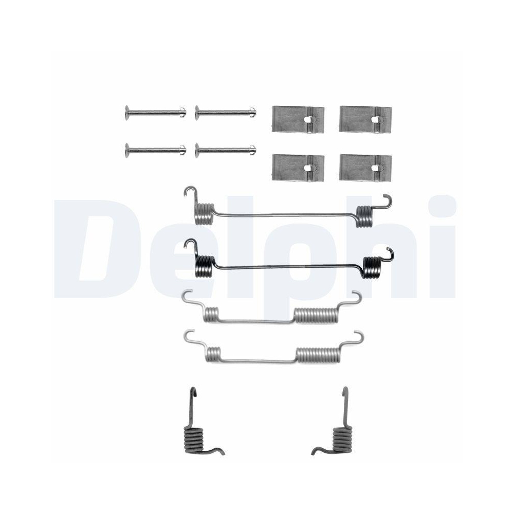 DELPHI LY1210 Zubehörsatz, Bremsbacken für, Hinterachse