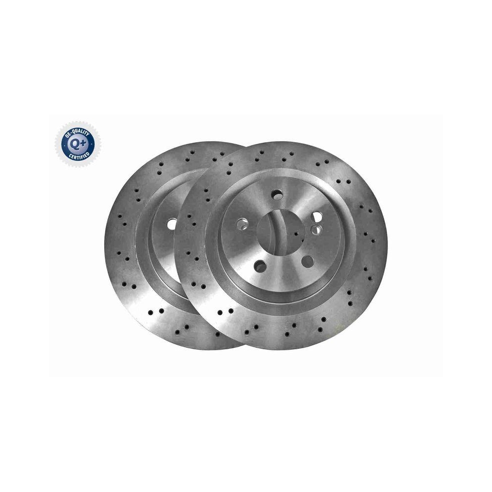 VAICO V30-80076 2 St&uuml;ck Bremsscheiben Q+, Erstausr&uuml;sterqualit&auml;t f&uuml;r MERCEDES-BENZ