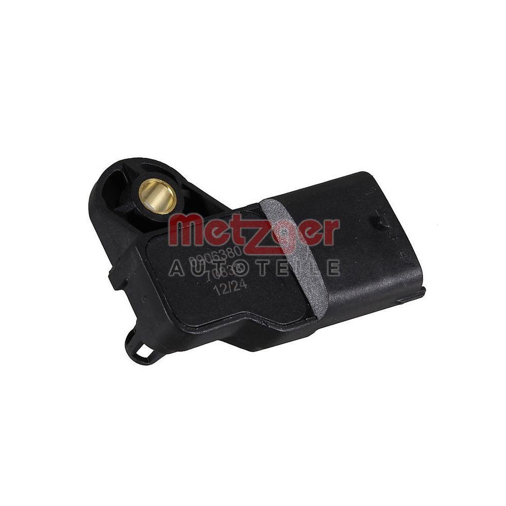 Sensor, Ladedruck METZGER 0906380 für FORD IVECO VW