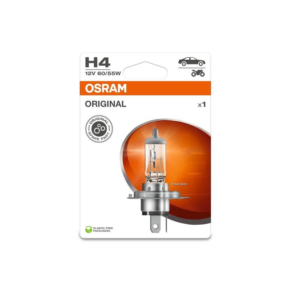 Glühlampe, Fernscheinwerfer ams-OSRAM 64193-1BL ORIGINAL für