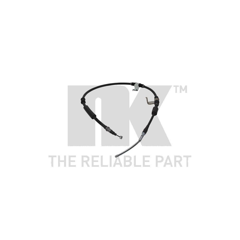 Seilzug, Feststellbremse NK 905018 für CHEVROLET DAEWOO, rechts