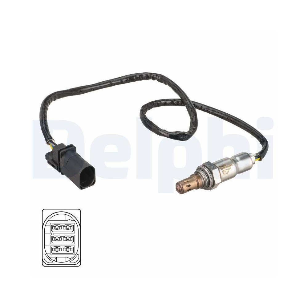 DELPHI ES21084-12B1 Lambdasonde f&uuml;r ALFA ROMEO CHRYSLER FIAT LANCIA