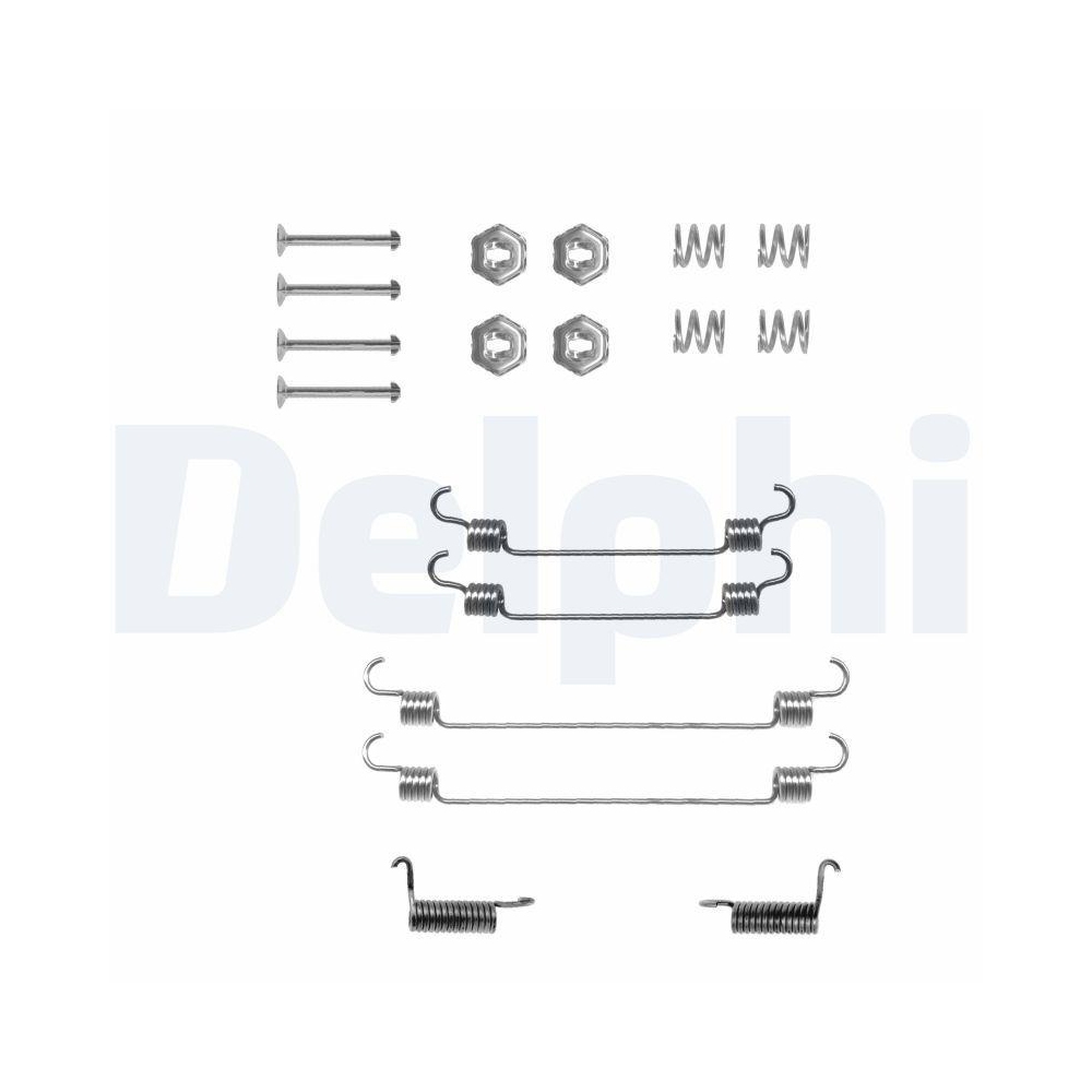 DELPHI LY1212 Zubeh&ouml;rsatz, Bremsbacken f&uuml;r NISSAN, Hinterachse