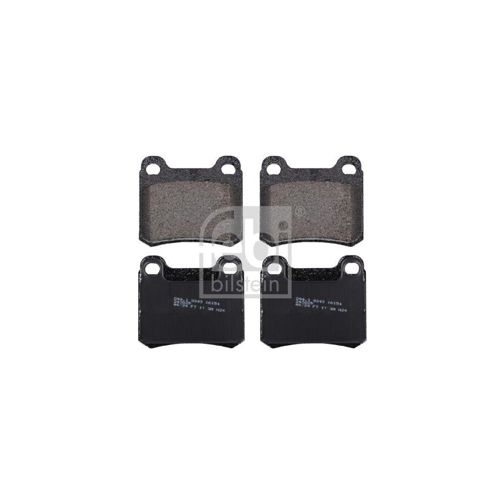 FEBI BILSTEIN Bremsbelagsatz, Scheibenbremse 16154 f&uuml;r MERCEDES-BENZ