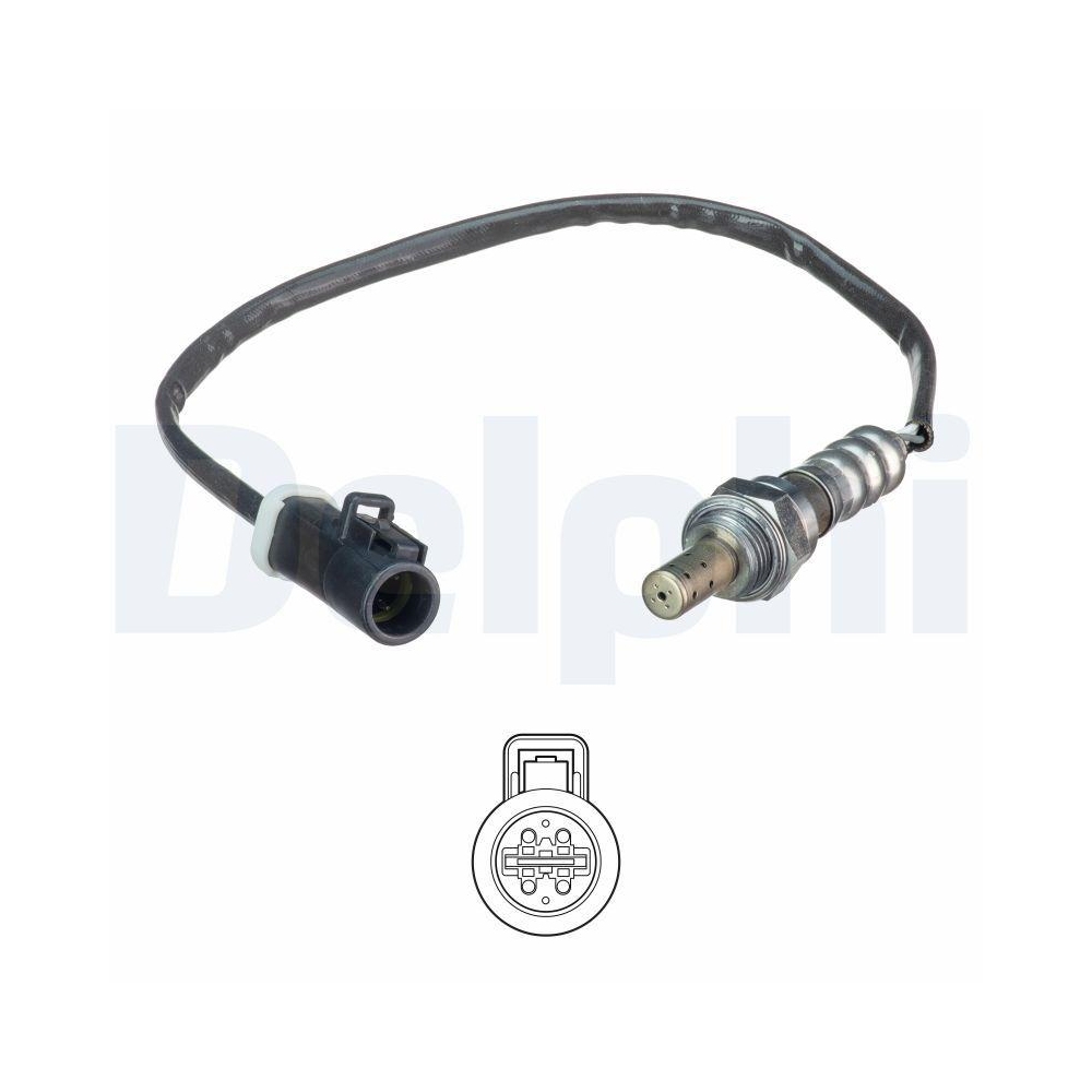 DELPHI ES21085-12B1 Lambdasonde f&uuml;r FORD, nach Katalysator