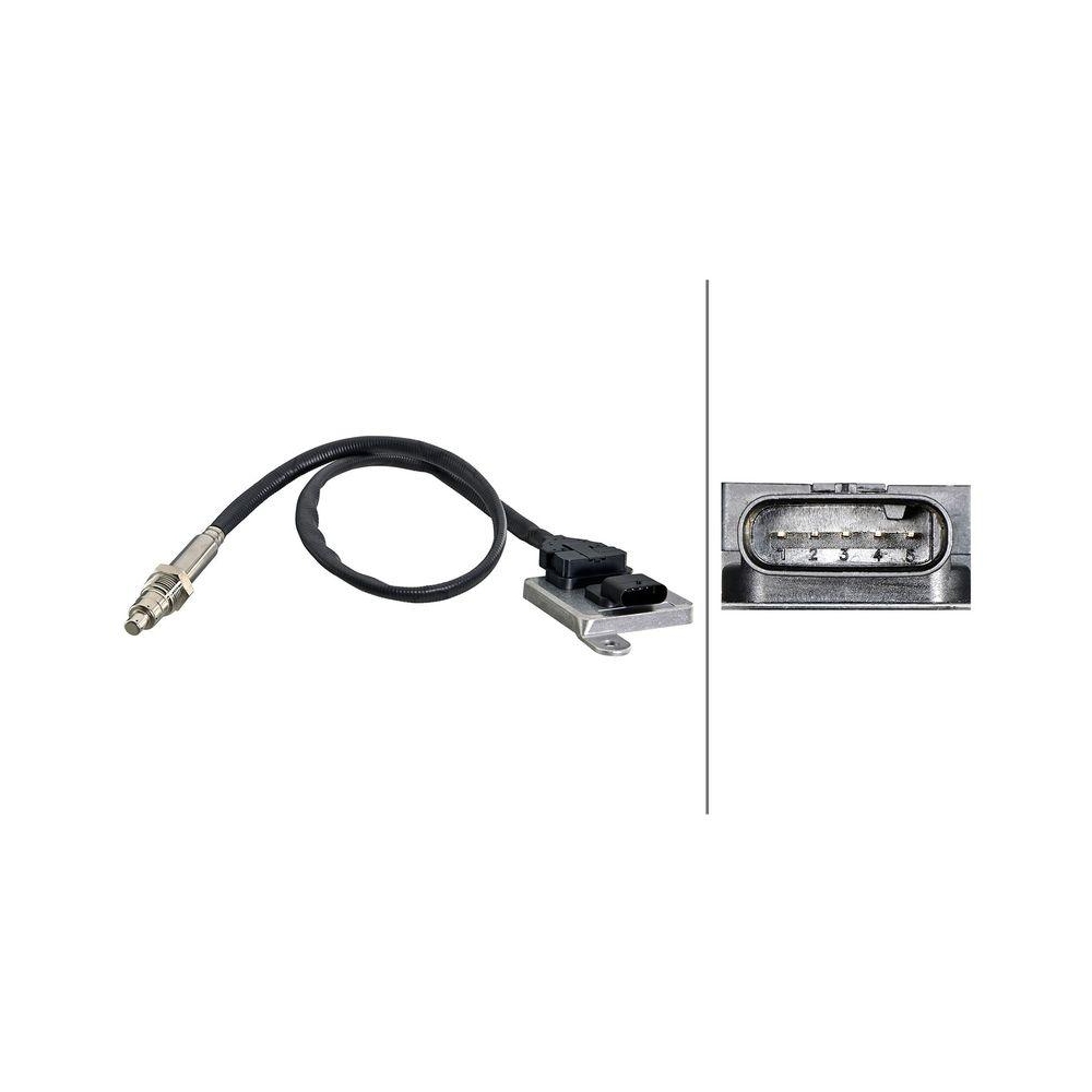 HELLA NOx-Sensor, Harnstoffeinspritzung 6PN 358 307-131 für MERCEDES-BENZ