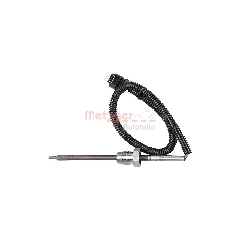 Sensor, Abgastemperatur METZGER 0894910 f&uuml;r MERCEDES-BENZ, vor Ru&szlig;partikelfilter