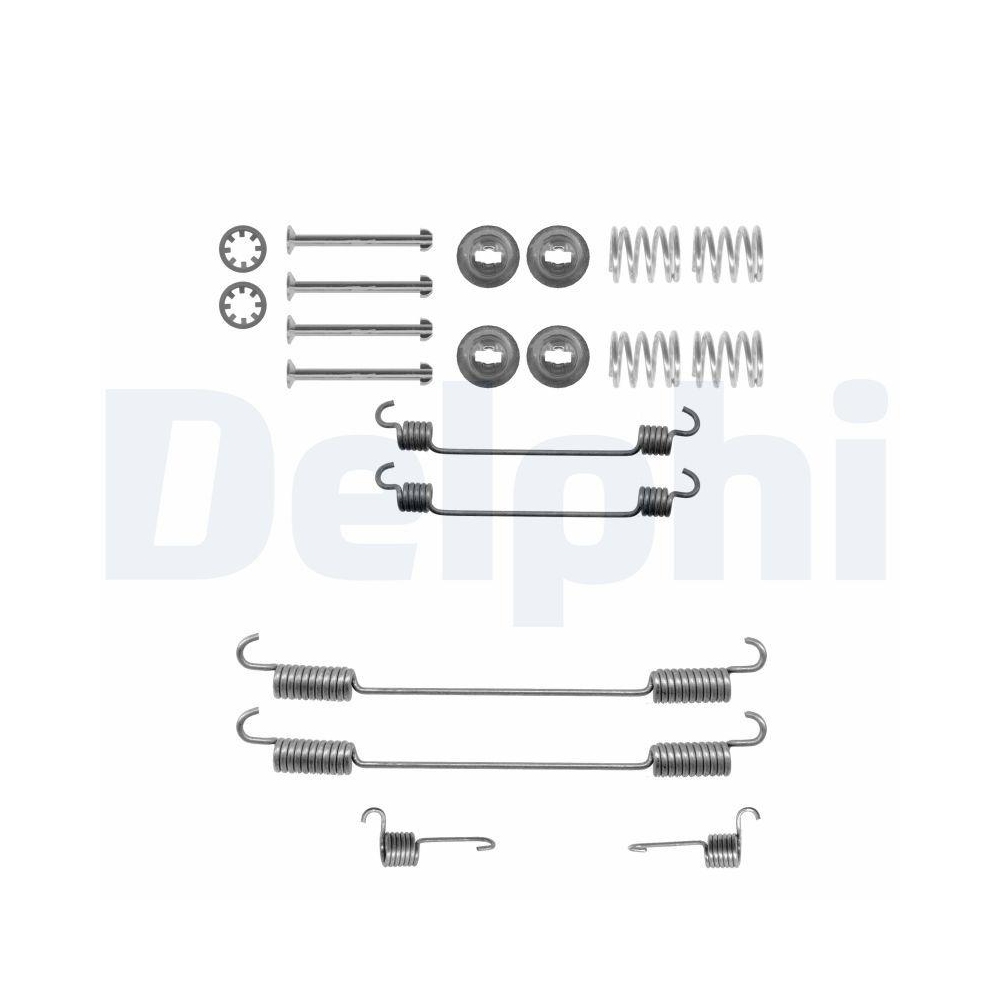 DELPHI LY1215 Zubeh&ouml;rsatz, Bremsbacken f&uuml;r, Hinterachse