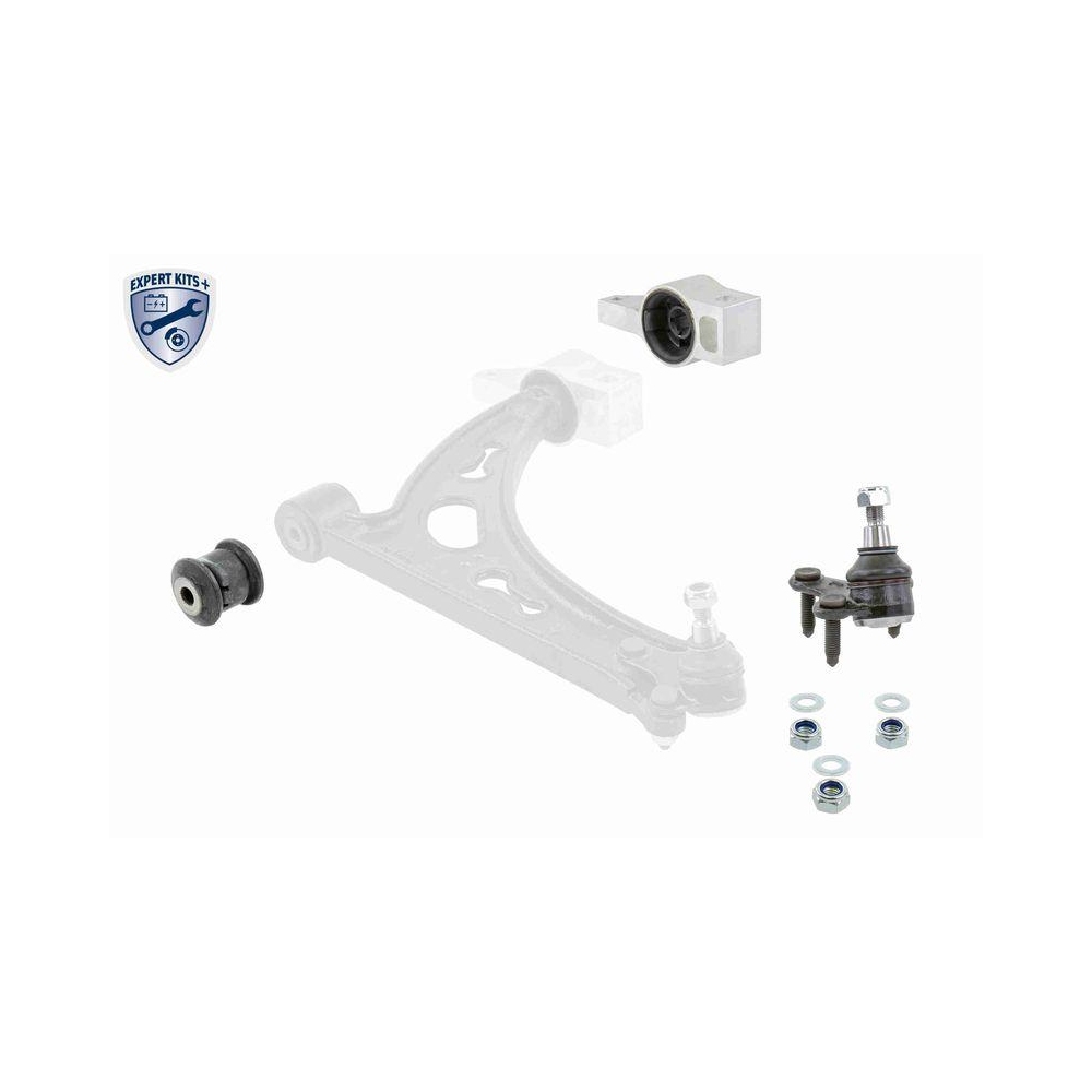 VAICO Reparatursatz, Querlenker links und rechts Vorderachse, V10-3909 + V10-3929 f&uuml;r VW