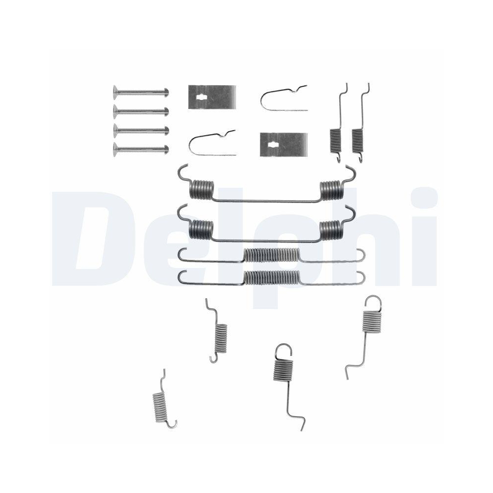 DELPHI LY1217 Zubeh&ouml;rsatz, Bremsbacken f&uuml;r MAZDA, Hinterachse