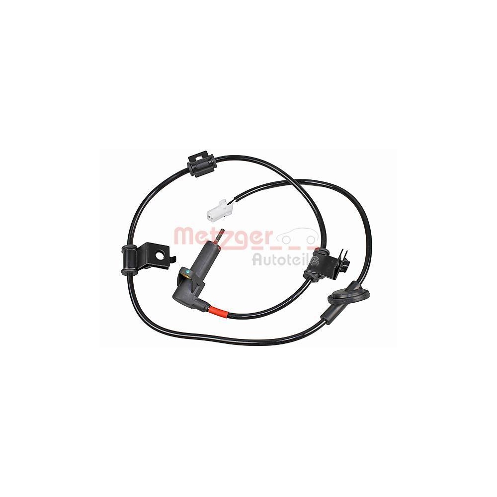 Sensor, Raddrehzahl METZGER 09001405 f&uuml;r HYUNDAI, Hinterachse rechts