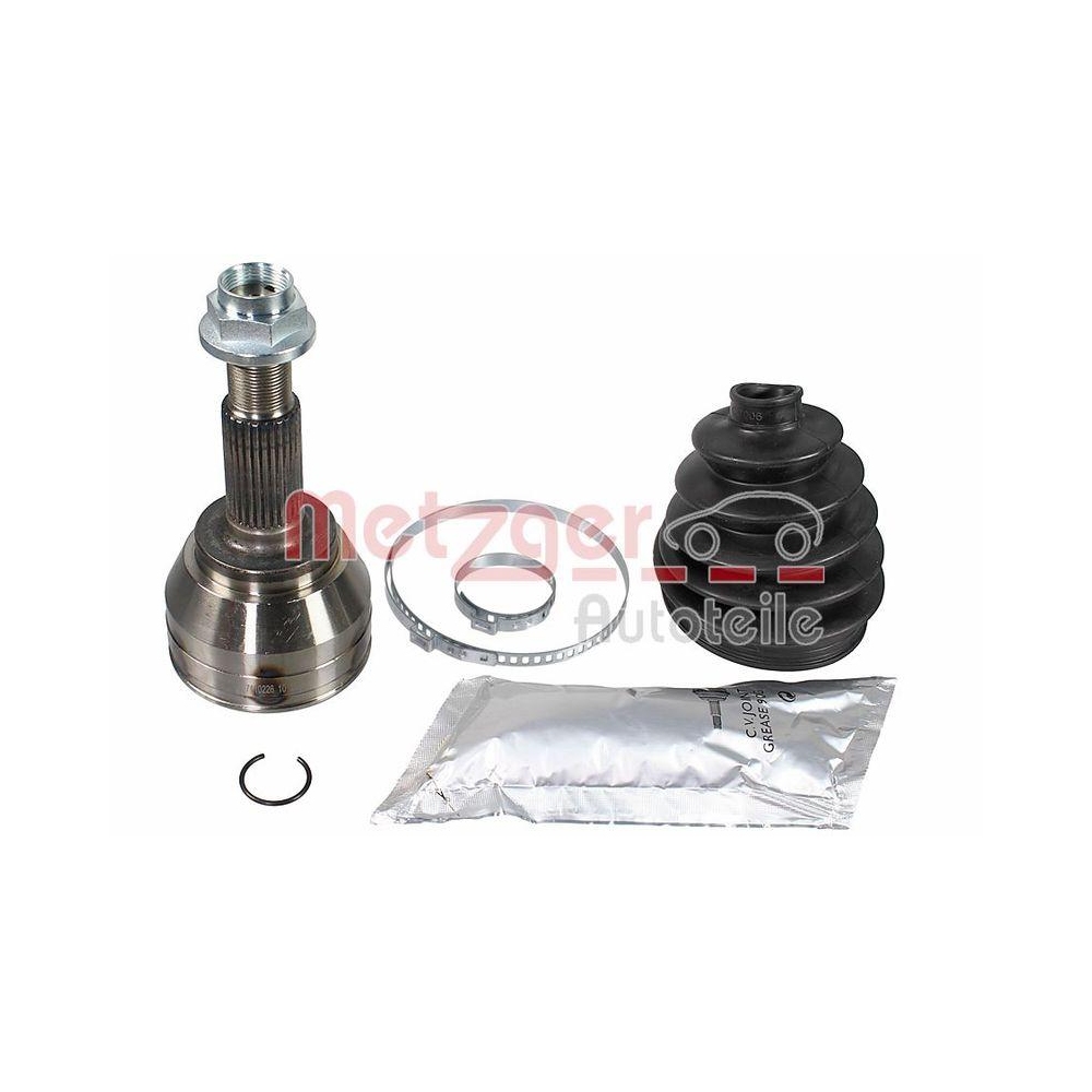 Gelenksatz, Antriebswelle METZGER 7110226 GREENPARTS f&uuml;r NISSAN, radseitig