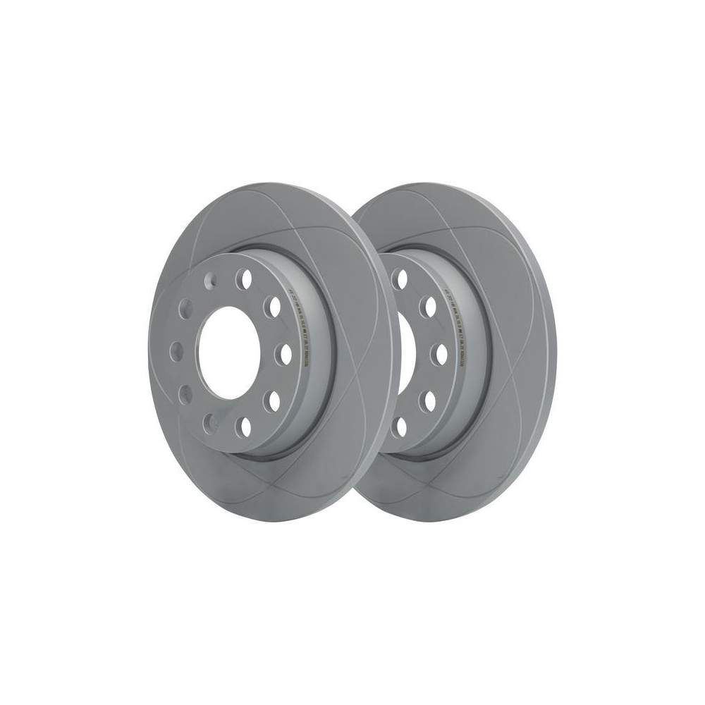 Bremsscheibe ATE 24.0312-0148.1 PowerDisc f&uuml;r VAG, Hinterachse