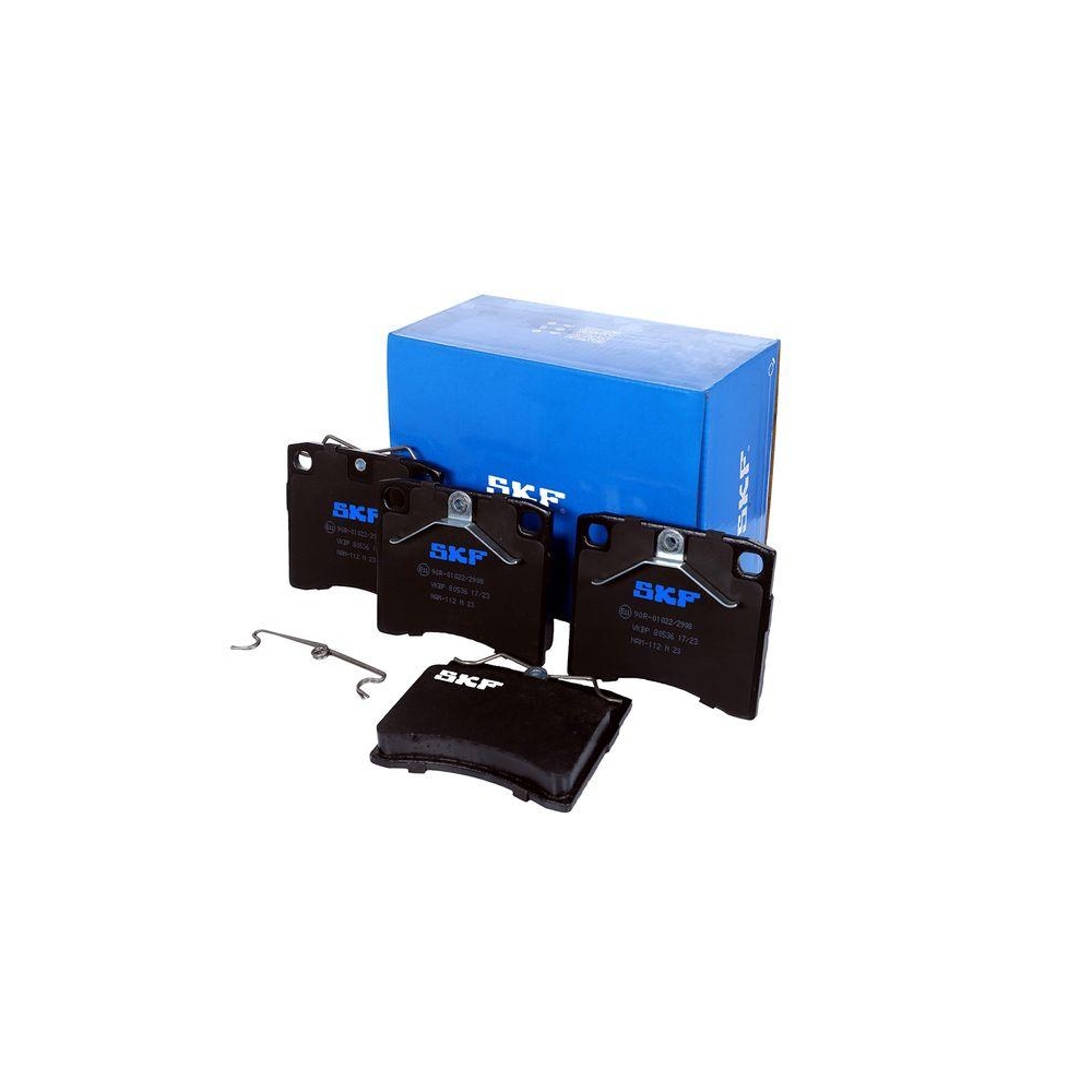 Bremsbelagsatz, Scheibenbremse SKF VKBP 80536 f&uuml;r VW, Vorderachse