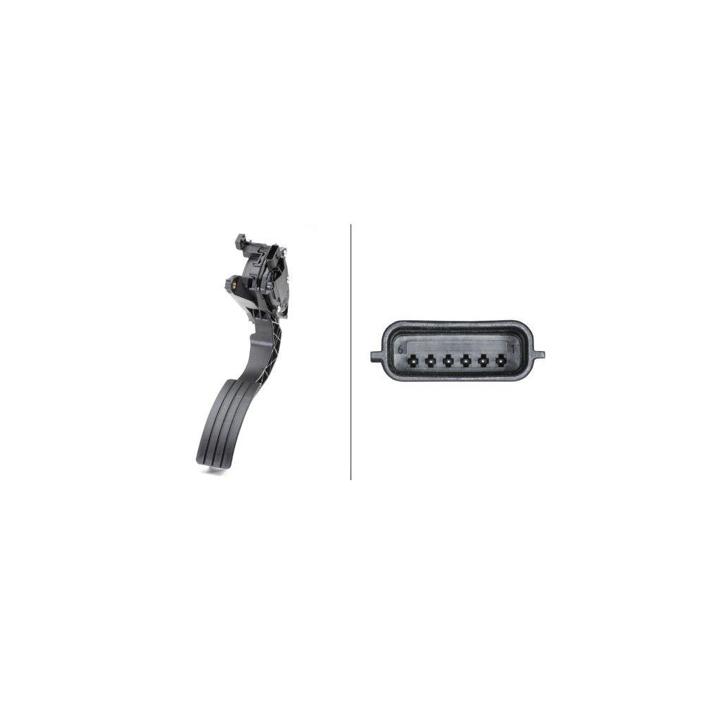 HELLA Sensor, Fahrpedalstellung 6PV 009 978-731 f&uuml;r RENAULT