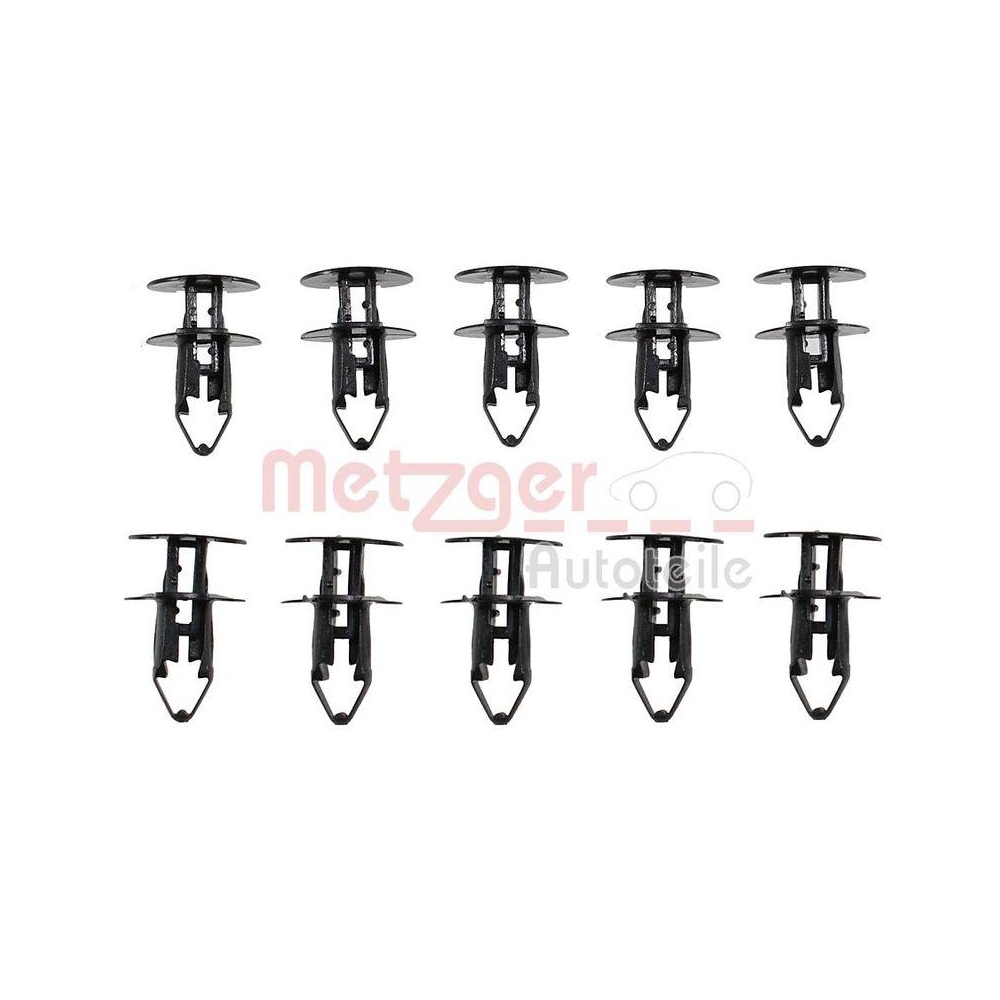 Clip, Zier-/Schutzleiste METZGER AUTOTEILE 2280064 f&uuml;r OPEL RENAULT VAUXHALL