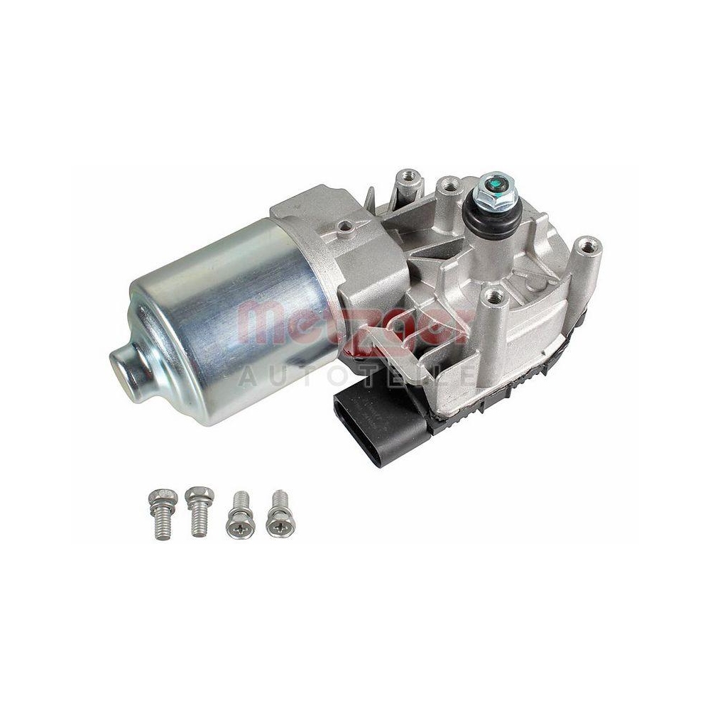 Wischermotor METZGER 2190677 für AUDI, vorne
