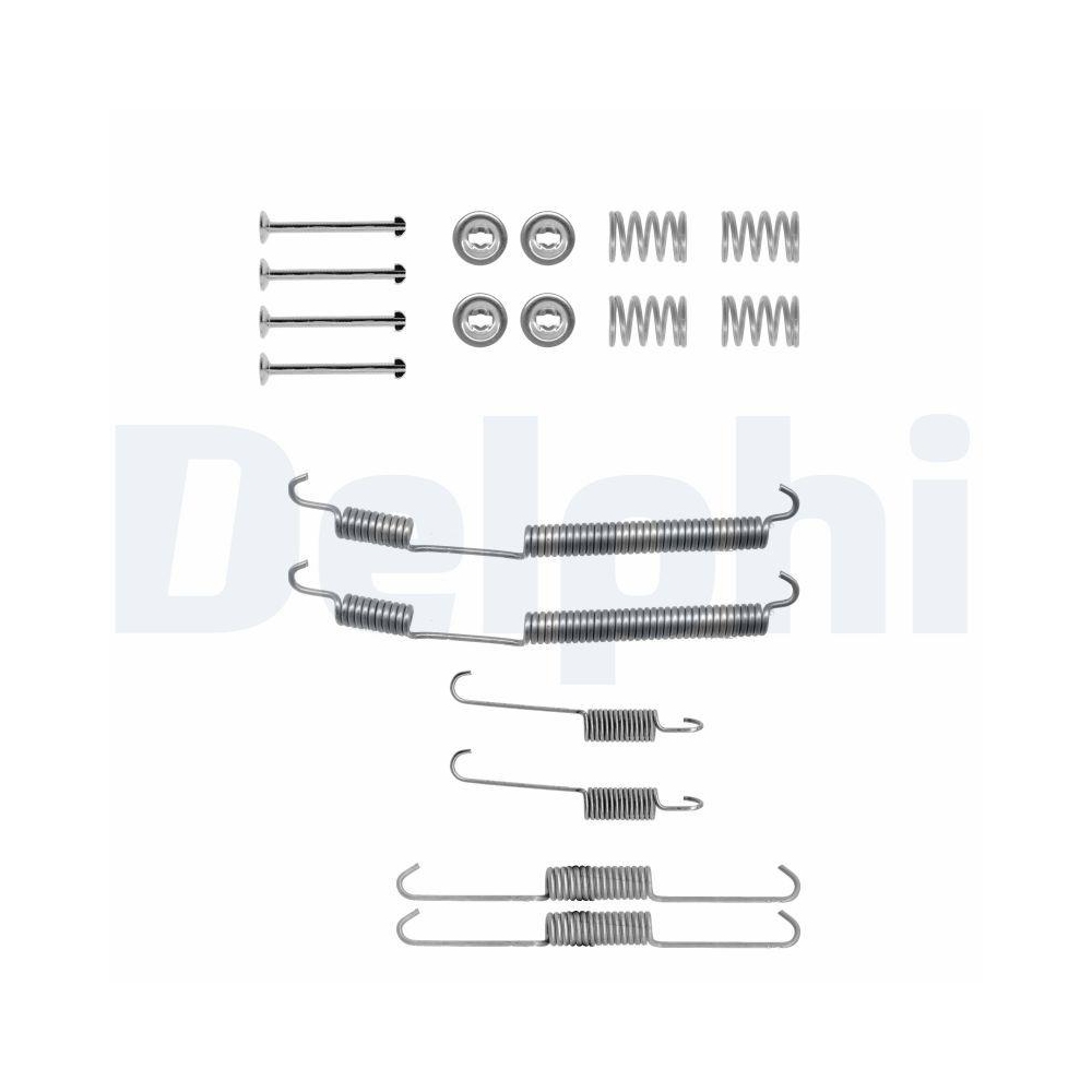 DELPHI LY1228 Zubeh&ouml;rsatz, Bremsbacken f&uuml;r, Hinterachse