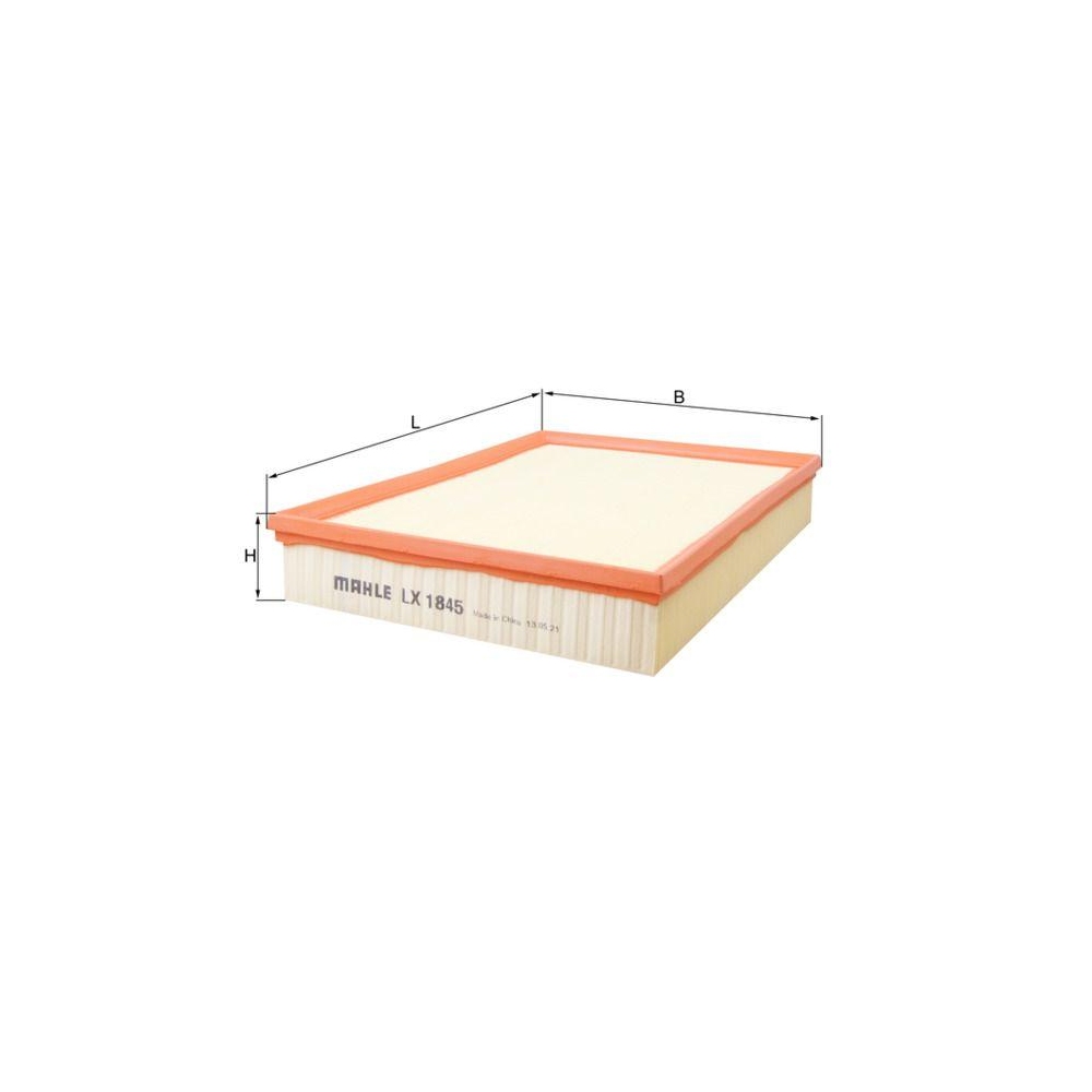 Luftfilter KNECHT LX 1845 f&uuml;r AUDI CHRYSLER MERCEDES-BENZ VW CUPRA