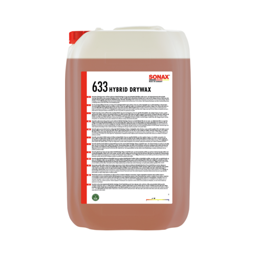 SONAX 06337050 Hybrid DryWax Auto Lackpflege Politur Autozubeh&ouml;r Fahrzeug 25l