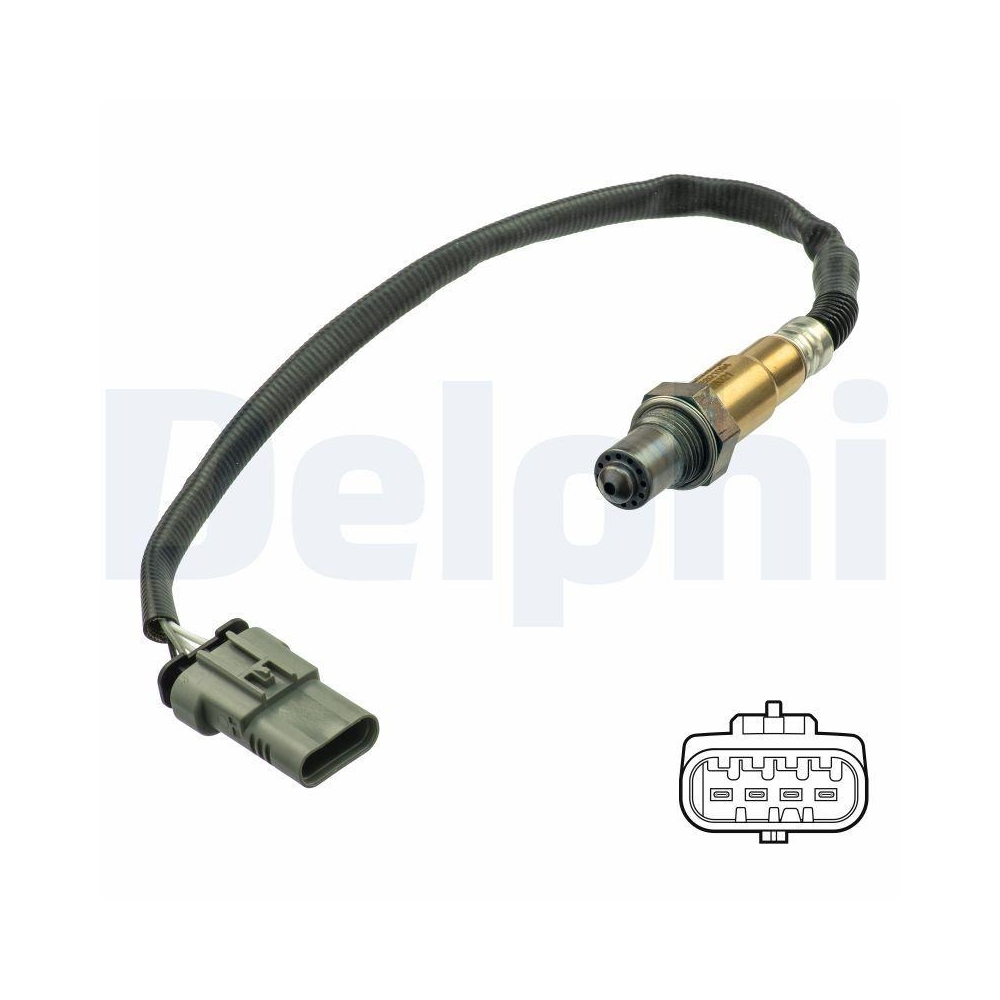 DELPHI ES21094-12B1 Lambdasonde f&uuml;r MG OPEL VAUXHALL, nach Katalysator