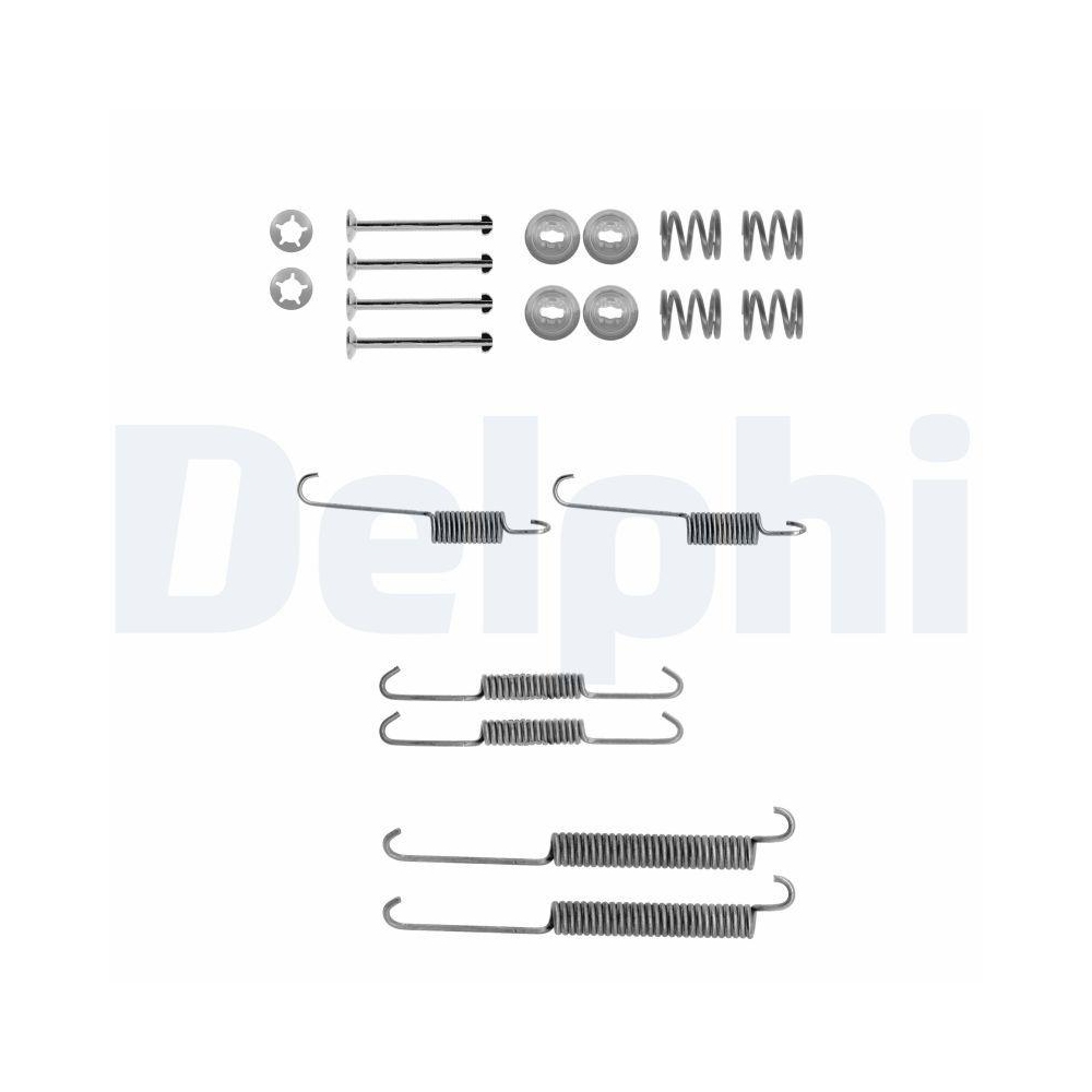 DELPHI LY1229 Zubeh&ouml;rsatz, Bremsbacken f&uuml;r, Hinterachse