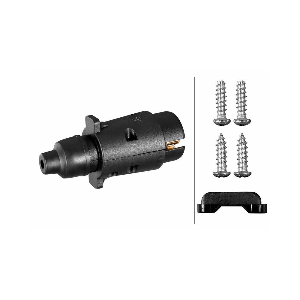 HELLA Stecker 8JA 001 930-001 für AUWÄRTER DAF FIAT FORD LIEBHERR DEMAG AHLMANN