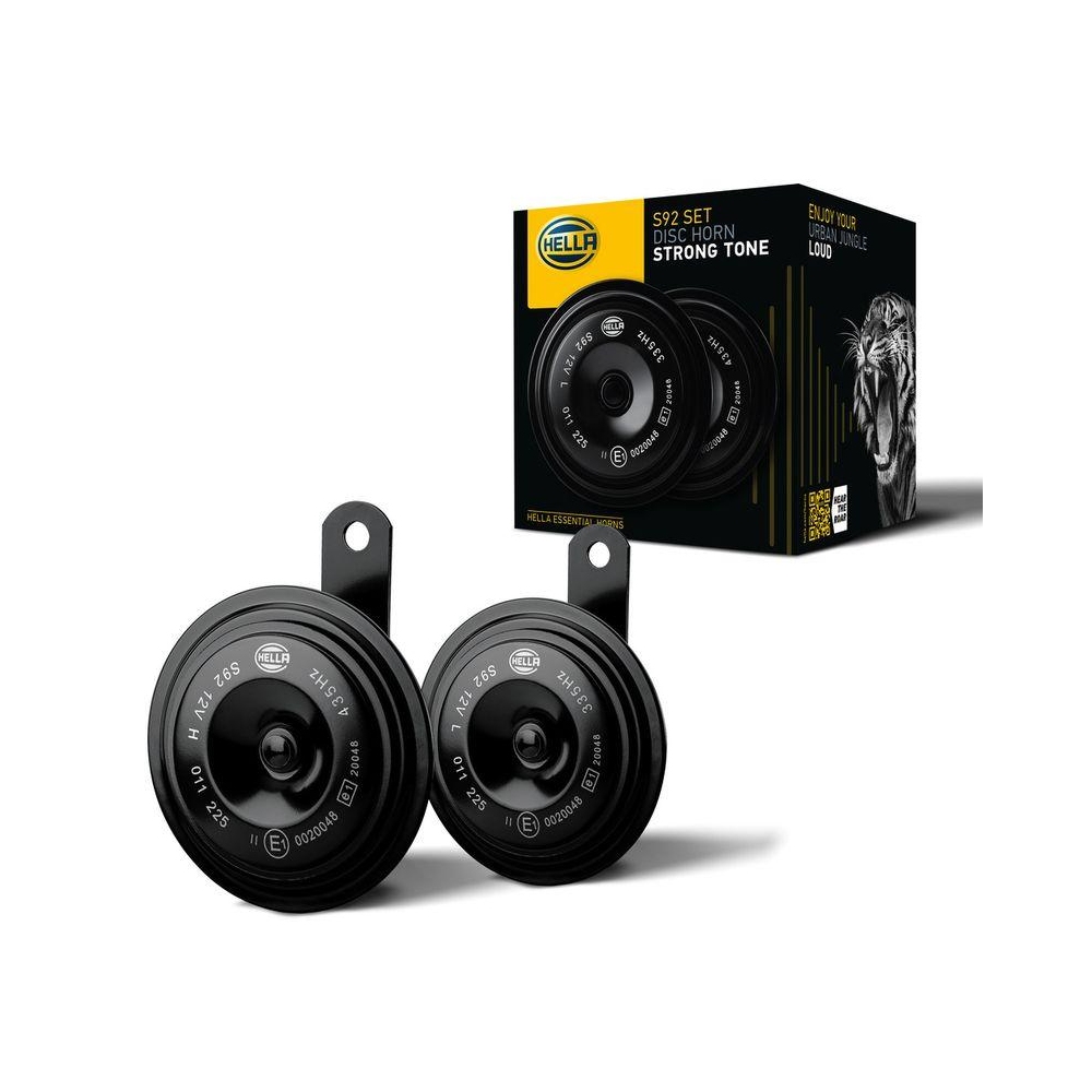 HELLA Horn 3AM 011 225-871 f&uuml;r AUDI BMW CHRYSLER DAF FORD IVECO MAZDA MITSUBISHI