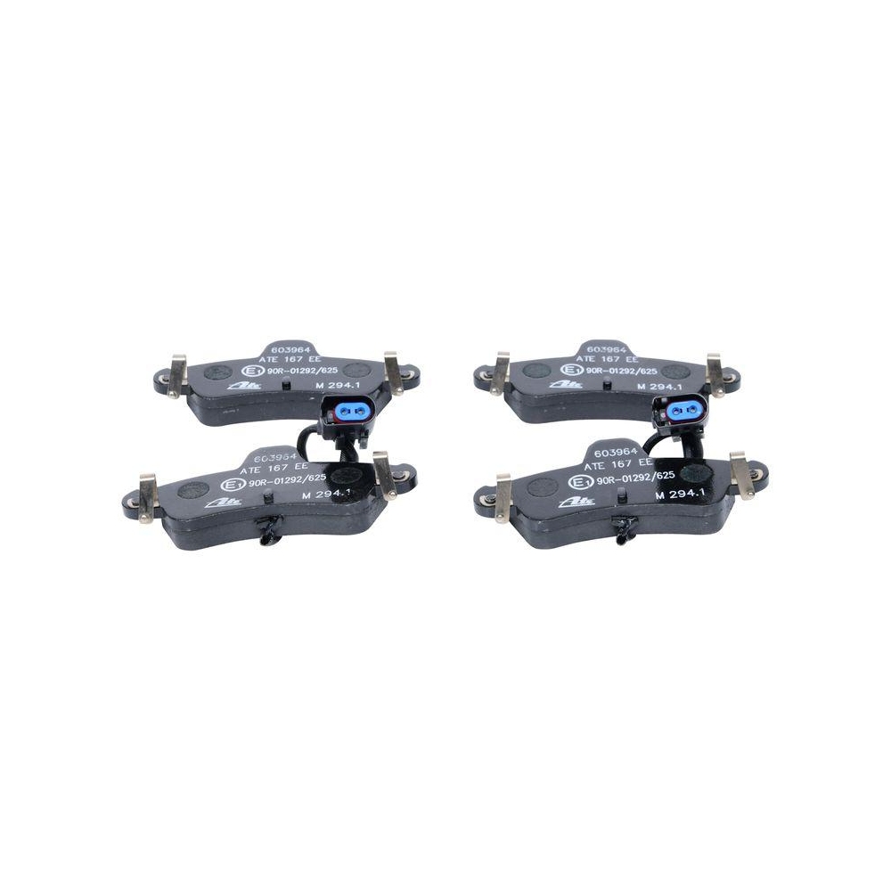 Bremsbelagsatz, Scheibenbremse ATE 13.0460-3964.2 f&uuml;r FORD, Hinterachse