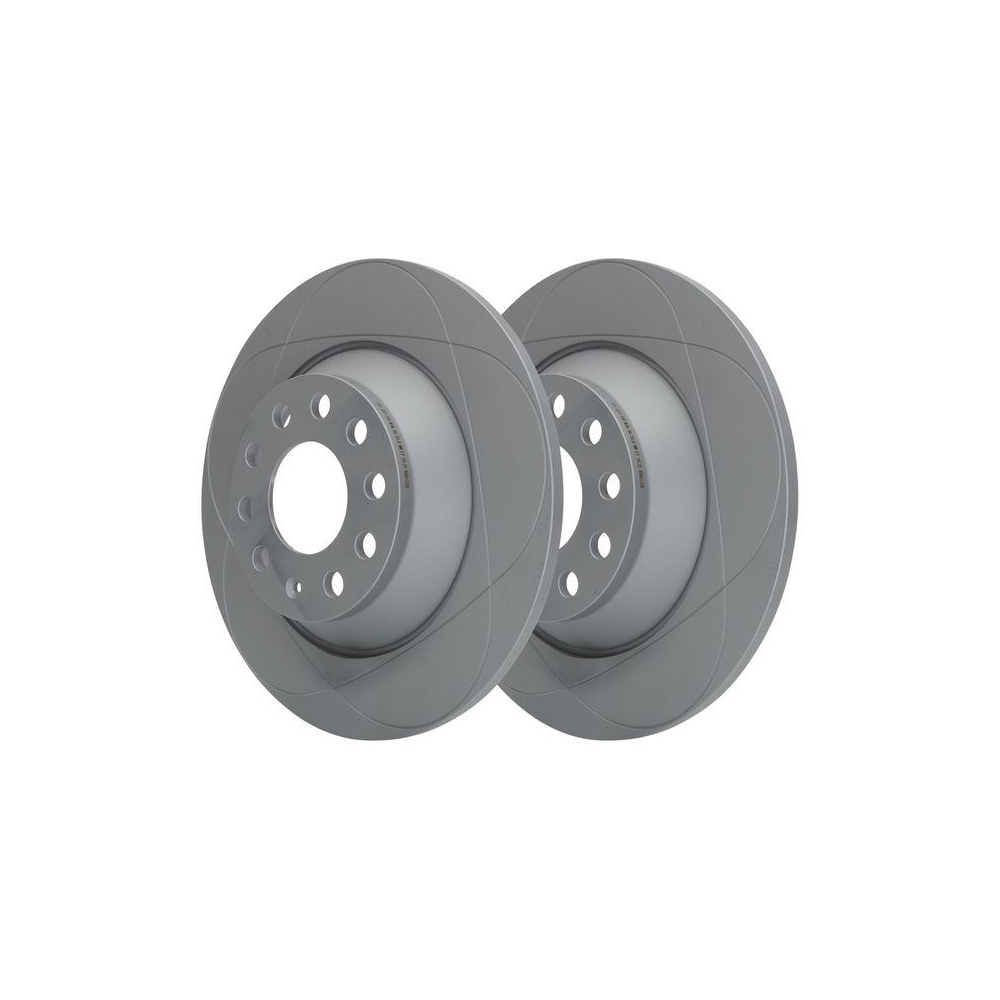 Bremsscheibe ATE 24.0312-0159.1 PowerDisc f&uuml;r VAG, Hinterachse