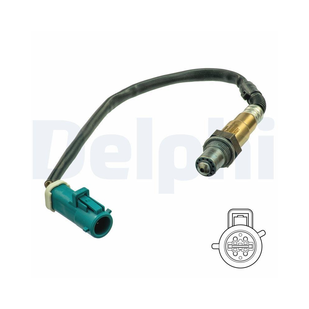 DELPHI ES21095-12B1 Lambdasonde f&uuml;r FORD, vor Katalysator