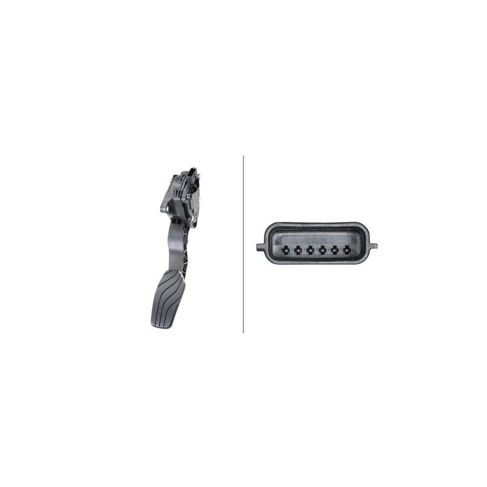 HELLA Sensor, Fahrpedalstellung 6PV 009 978-791 f&uuml;r NISSAN