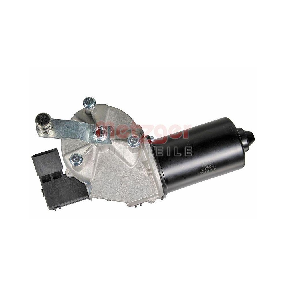 Wischermotor METZGER 2190861 für MERCEDES-BENZ, vorne