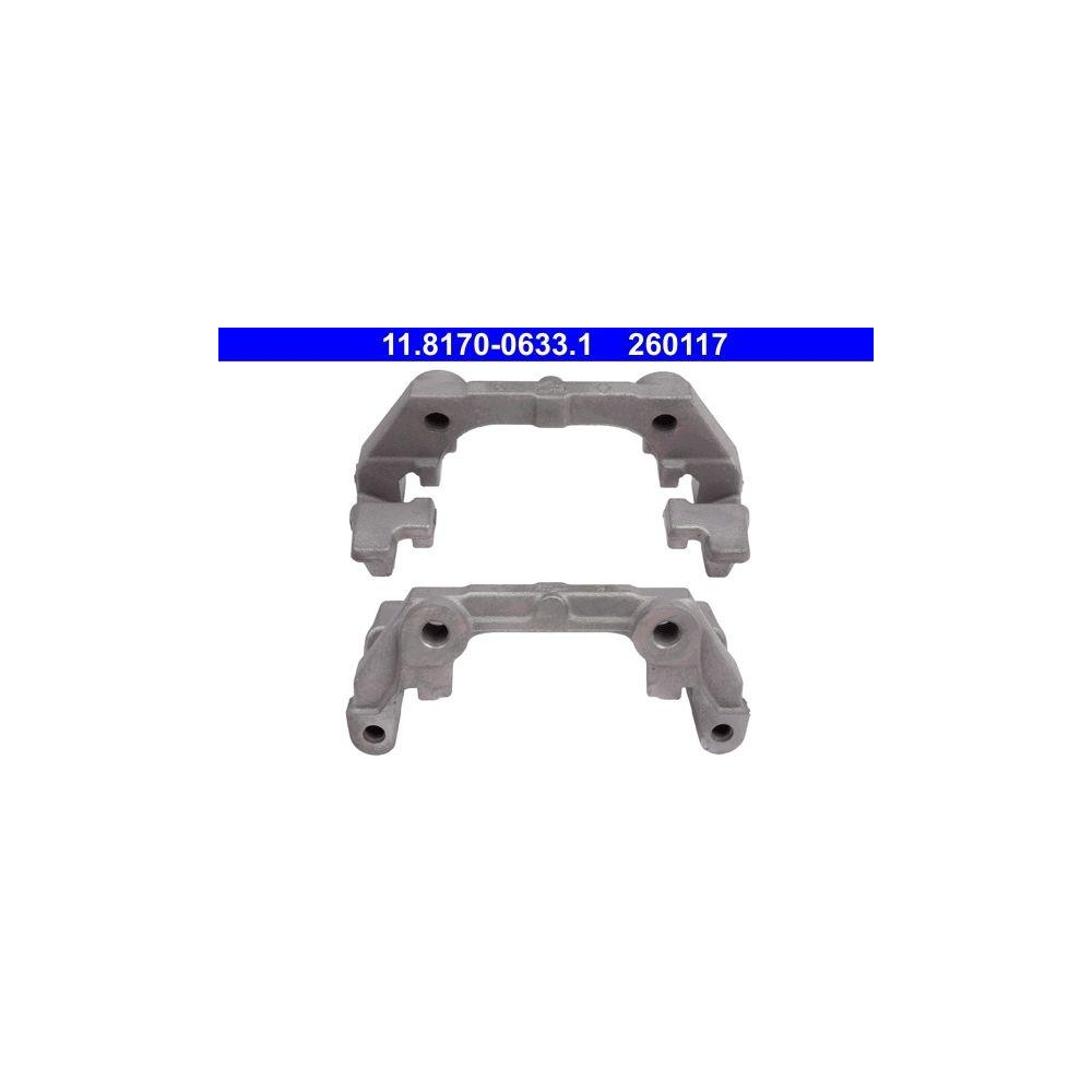 Halter, Bremssattel ATE 11.8170-0633.1 für OPEL SAAB VAUXHALL, Hinterachse