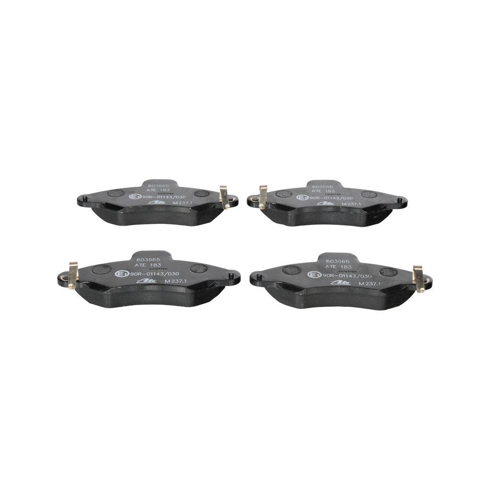 Bremsbelagsatz, Scheibenbremse ATE 13.0460-3965.2 f&uuml;r FORD, Vorderachse