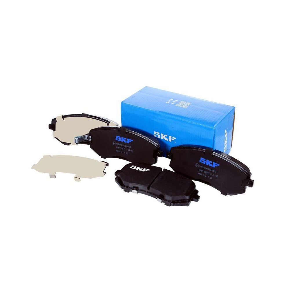 Bremsbelagsatz, Scheibenbremse SKF VKBP 80545 A f&uuml;r SAAB SUBARU, Vorderachse