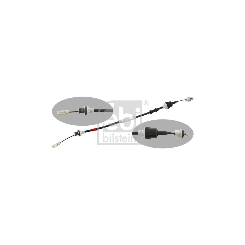 FEBI BILSTEIN Seilzug, Kupplungsbet&auml;tigung 29246 f&uuml;r SAAB