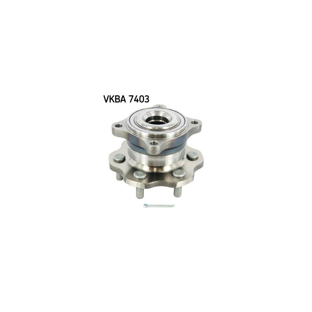 Radlagersatz SKF VKBA 7403 f&uuml;r NISSAN, Hinterachse