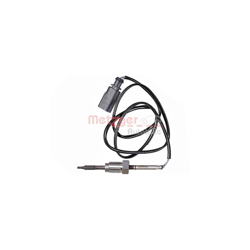 Sensor, Abgastemperatur METZGER 0894921 f&uuml;r VW, vor Abgasturbolader