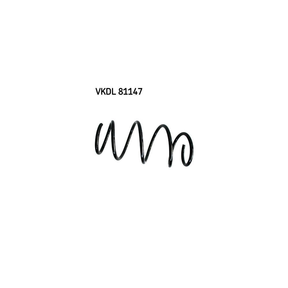 Fahrwerksfeder SKF VKDL 81147 f&uuml;r TOYOTA, Vorderachse