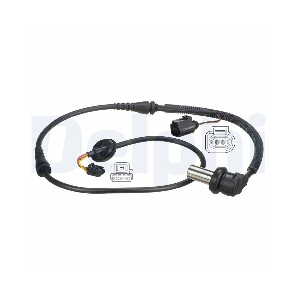 DELPHI SS20603 Sensor, Raddrehzahl f&uuml;r AUDI, Hinterachse links