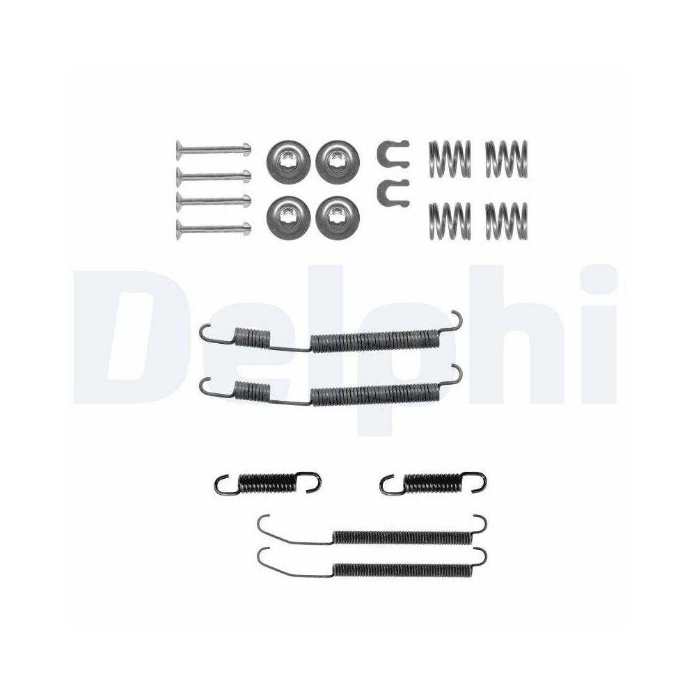 DELPHI LY1235 Zubeh&ouml;rsatz, Bremsbacken f&uuml;r, Hinterachse